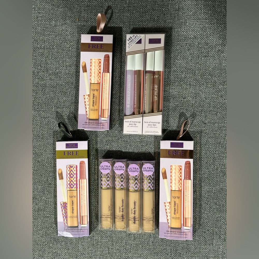Tarte Ultra Creamy and Radiant Concealer Set and lips set